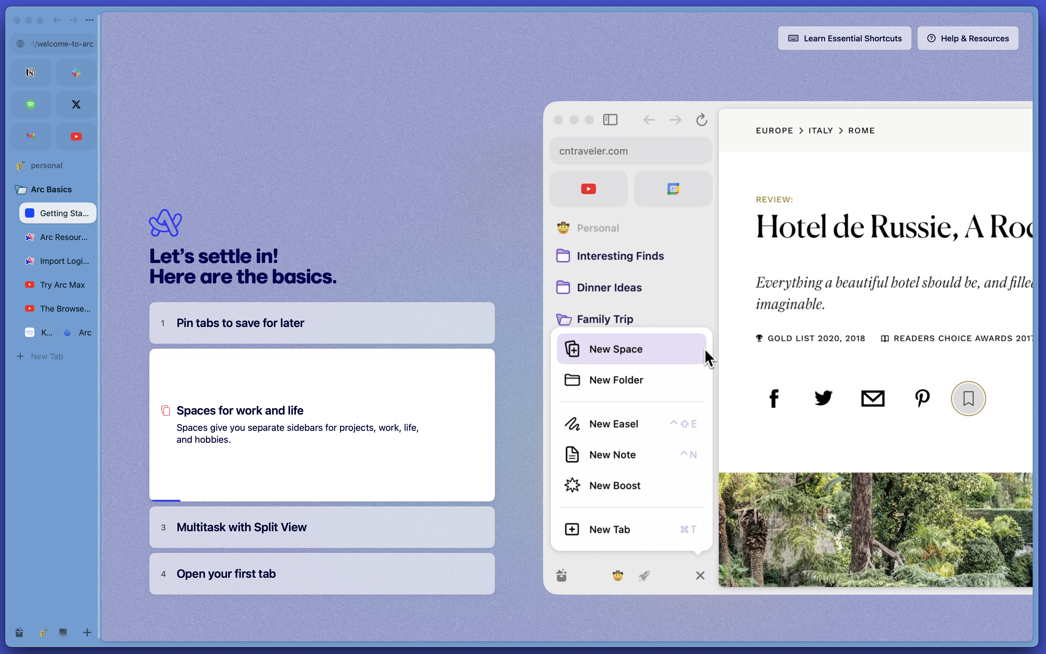 ブラウザをBraveからArcにしてみる